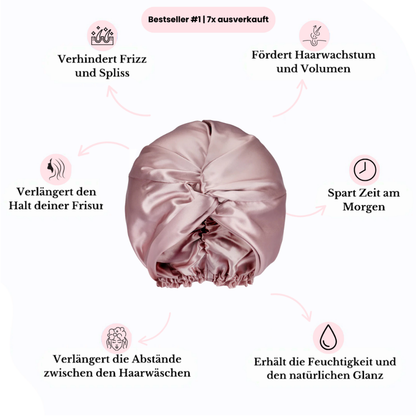 Seiden Schlafhaube "Klassisch"